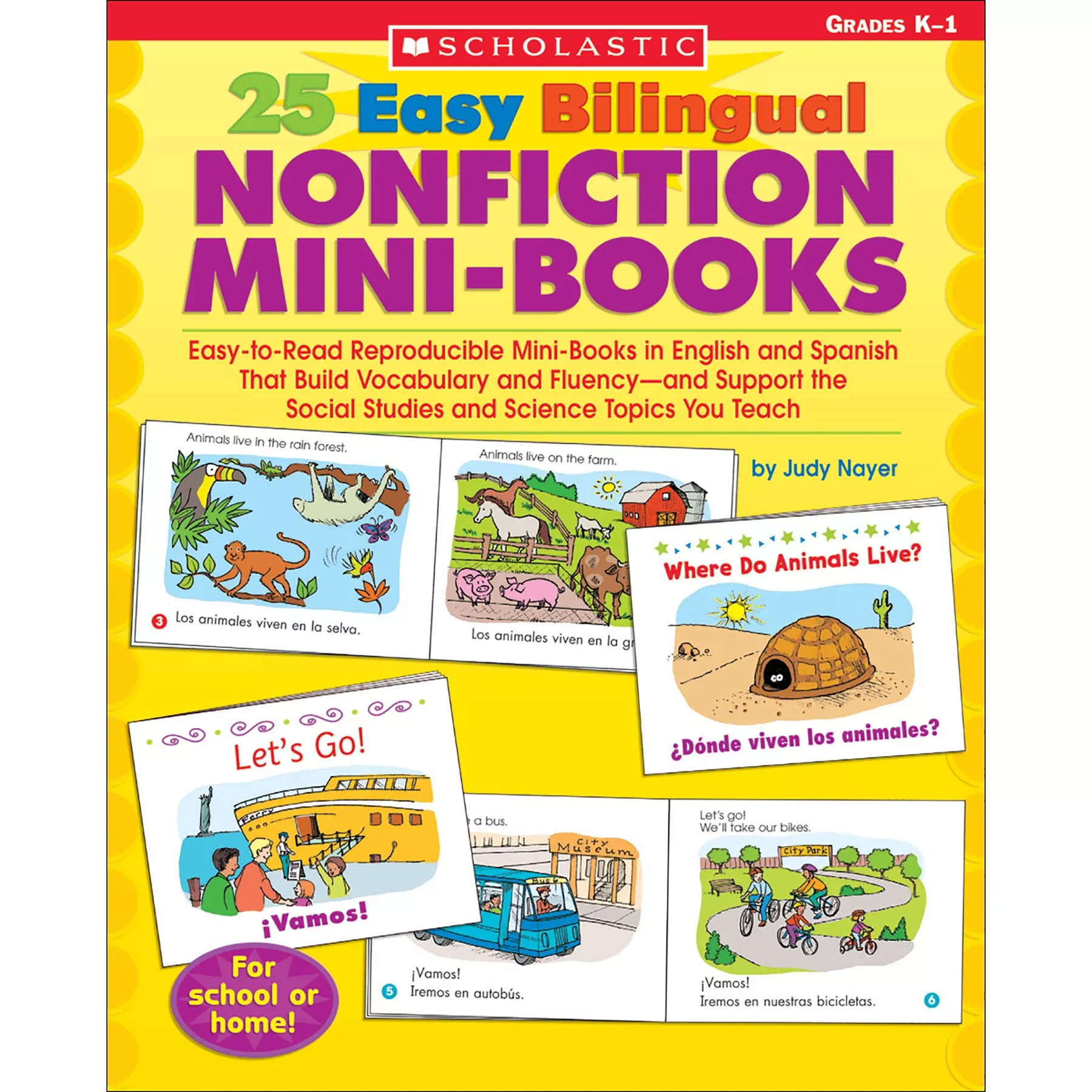 25-easy-bilingual-nonfiction-mini-books 25 Easy Bilingual Nonfiction Mini Books
