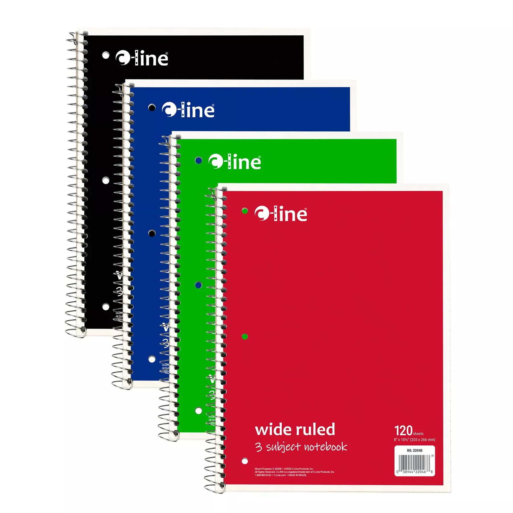 3-sub-notebook-wide-ruled-assorted 3 Sub Notebook Wide Ruled Assorted