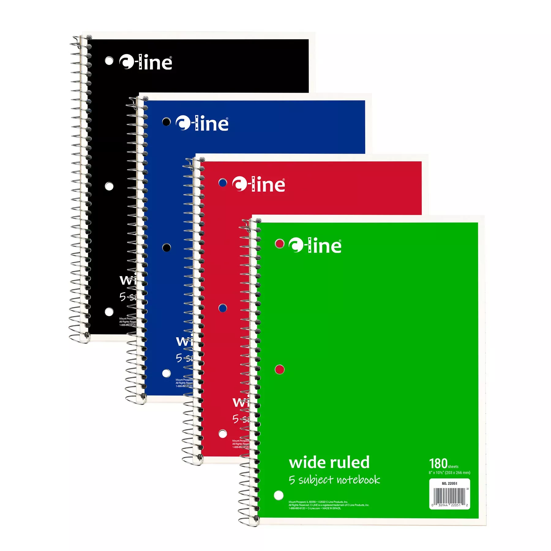5-sub-notebook-wide-ruled-assorted 5 Sub Notebook Wide Ruled Assorted