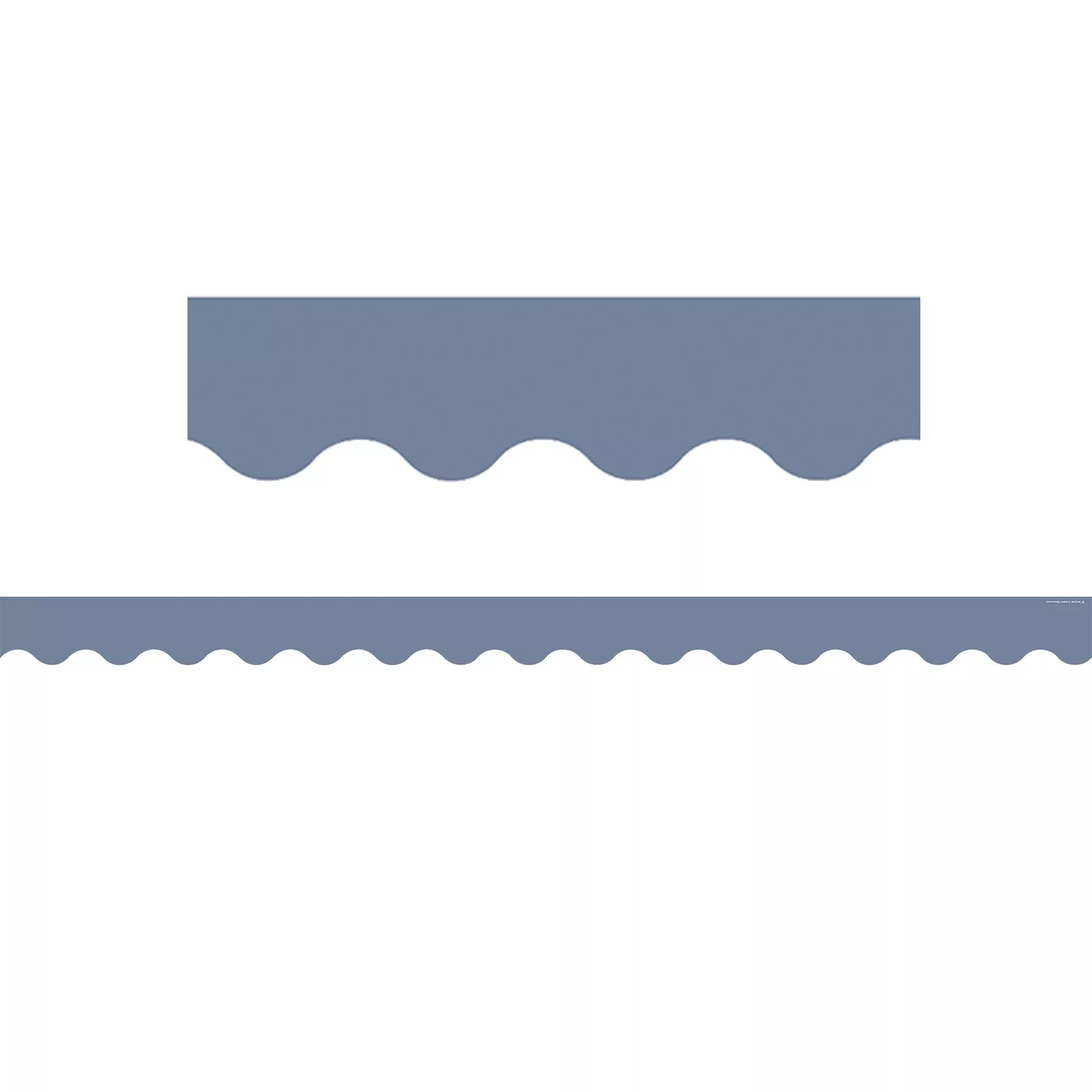 aegean-blue-scalloped-border-trim Aegean Blue Scalloped Border Trim