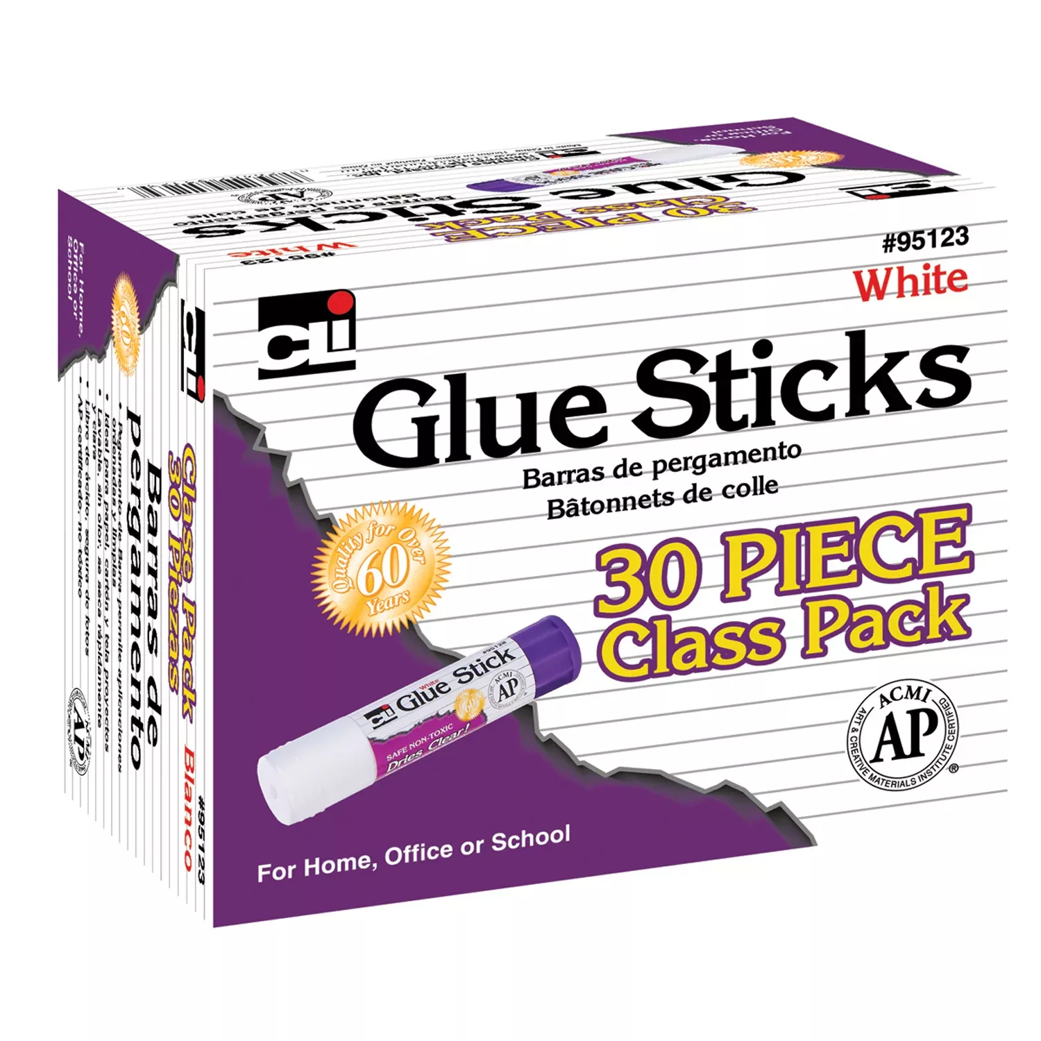 glue-stick-classpack-28-oz-white-pack-30 Glue Stick Classpack, .28 oz., White, Pack of 30