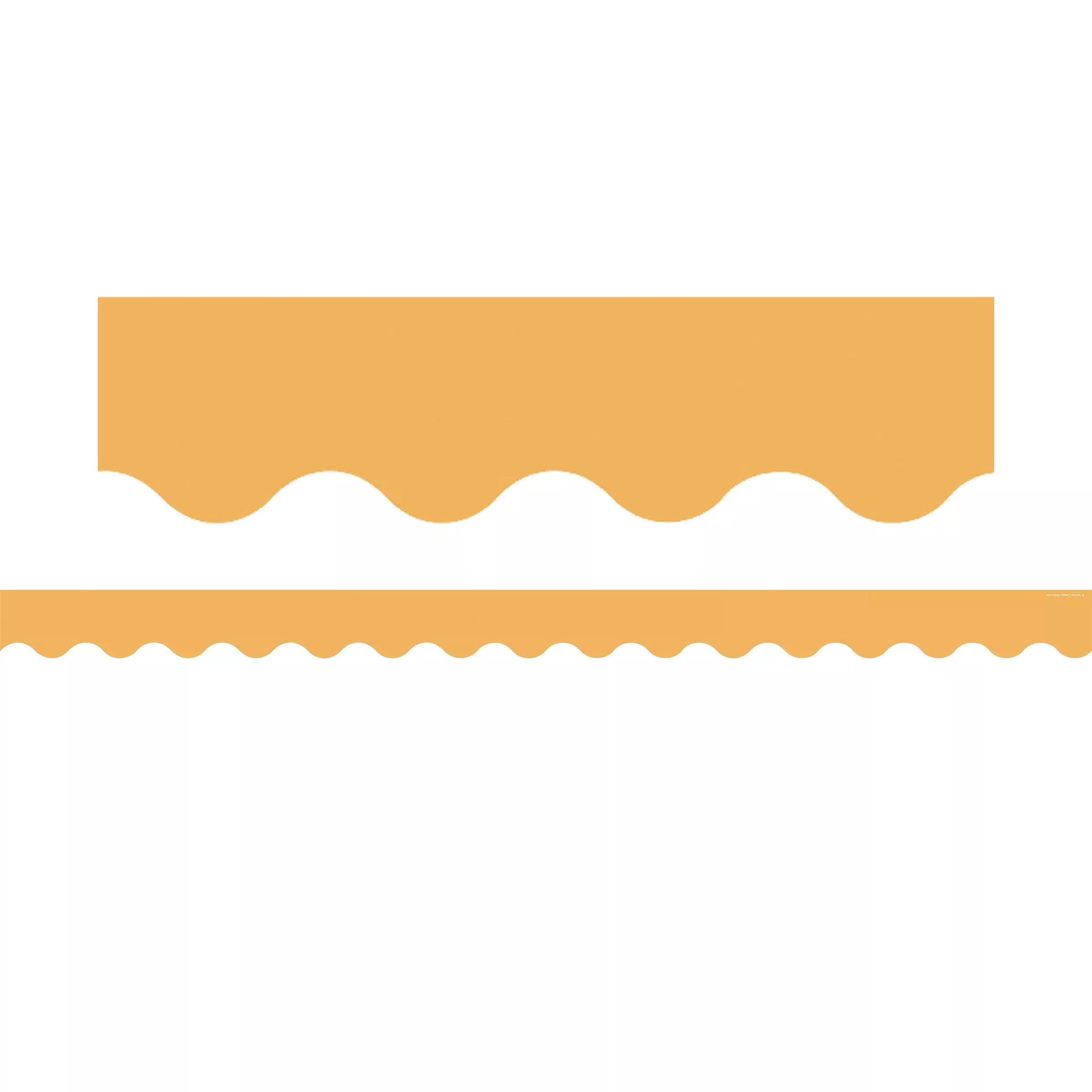 Golden Sun Scalloped Border Trim