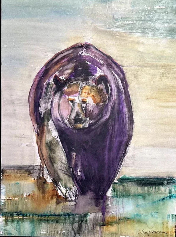 hitchhiker-original-oil-on-canvas-framed "HITCHHIKER" ORIGINAL OIL ON CANVAS/FRAMED