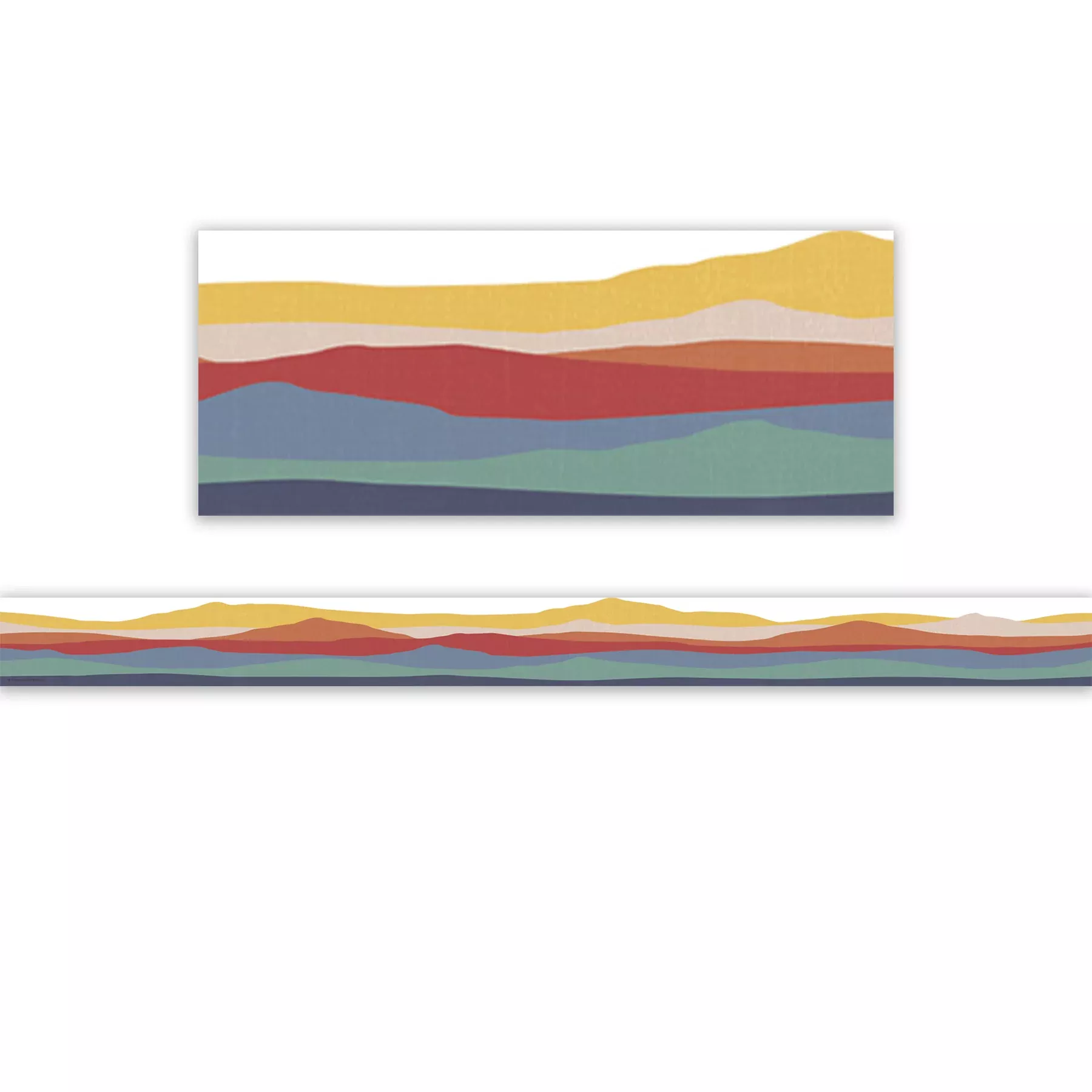 Moving Mountains Horizon Border Die-cut
