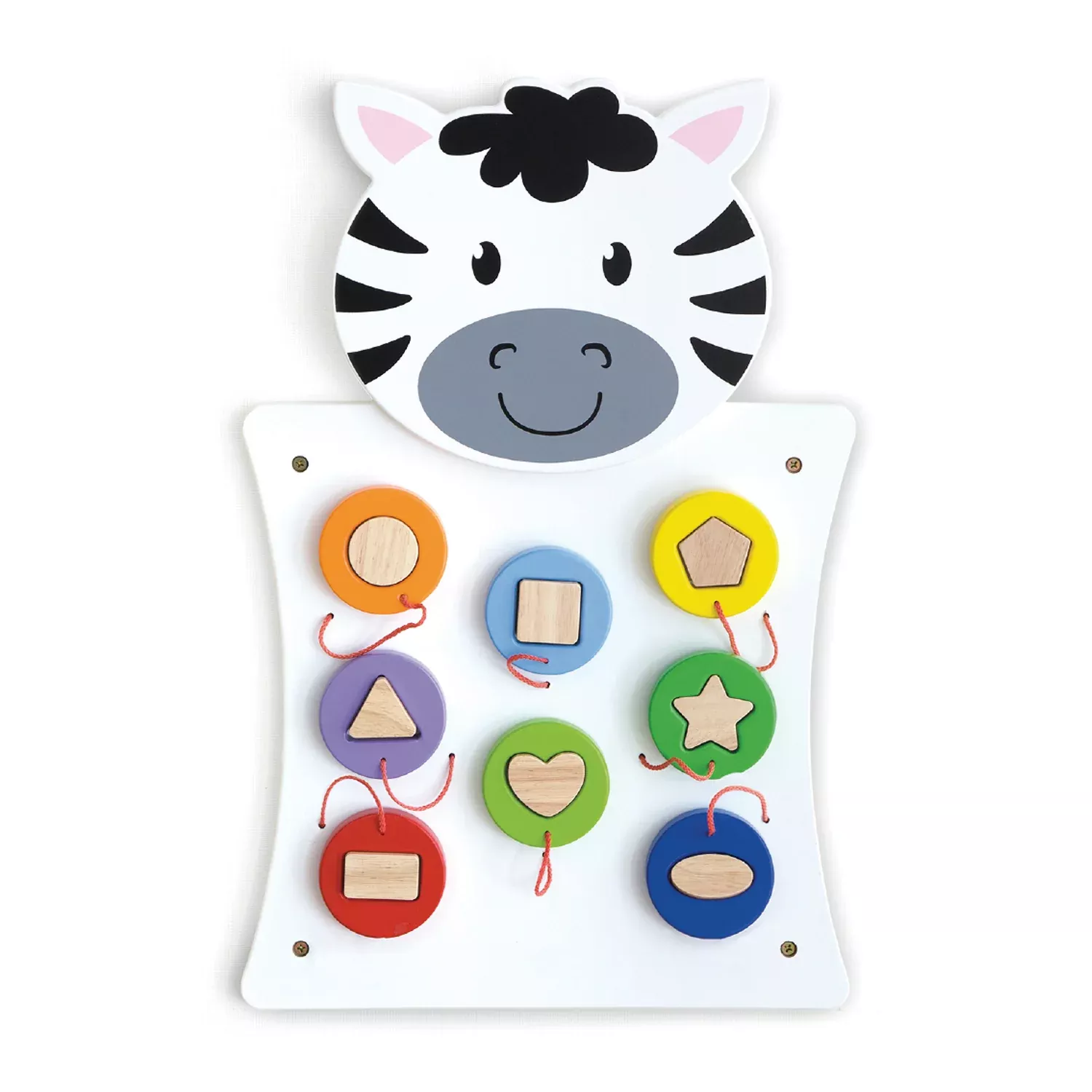 zebra-activity-wall-panel-toddler-activity-center Zebra Activity Wall Panel - Toddler Activity Center